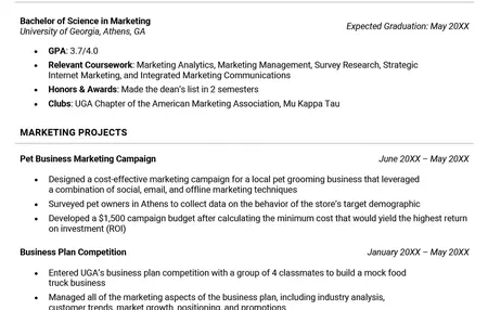 How to Write a Resume for a College Internship