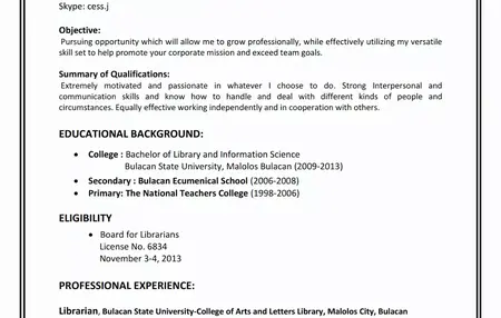 How to Write a Resume for a Job
